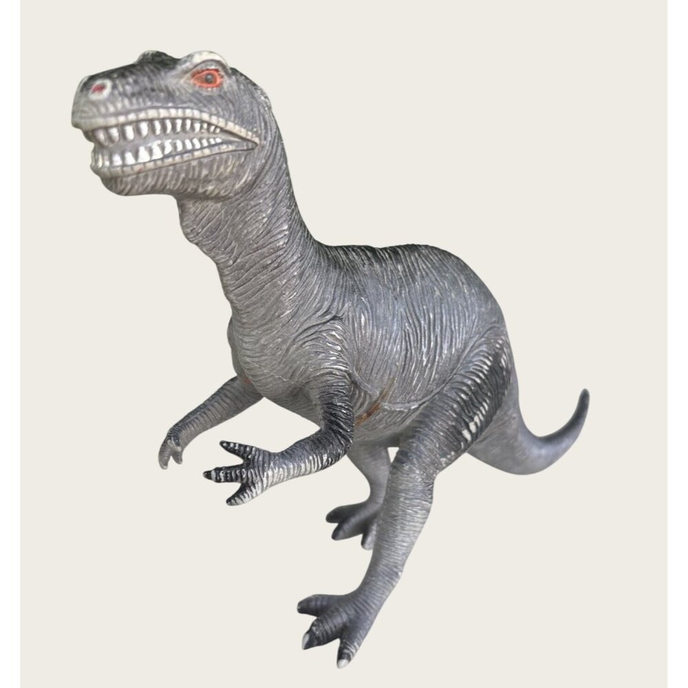 Imperial Allosaurus Dinosaur Dino Figure Toy Plastic Made In China 7.5"